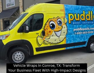 Vehicle Wraps In Conroe, TX: Transform Your Business Fleet With High-Impact Designs